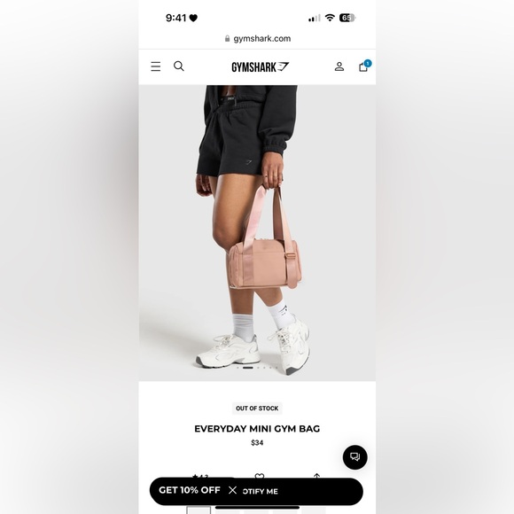 Gymshark Everyday Mini Gym Bag - Picture 8 of 9